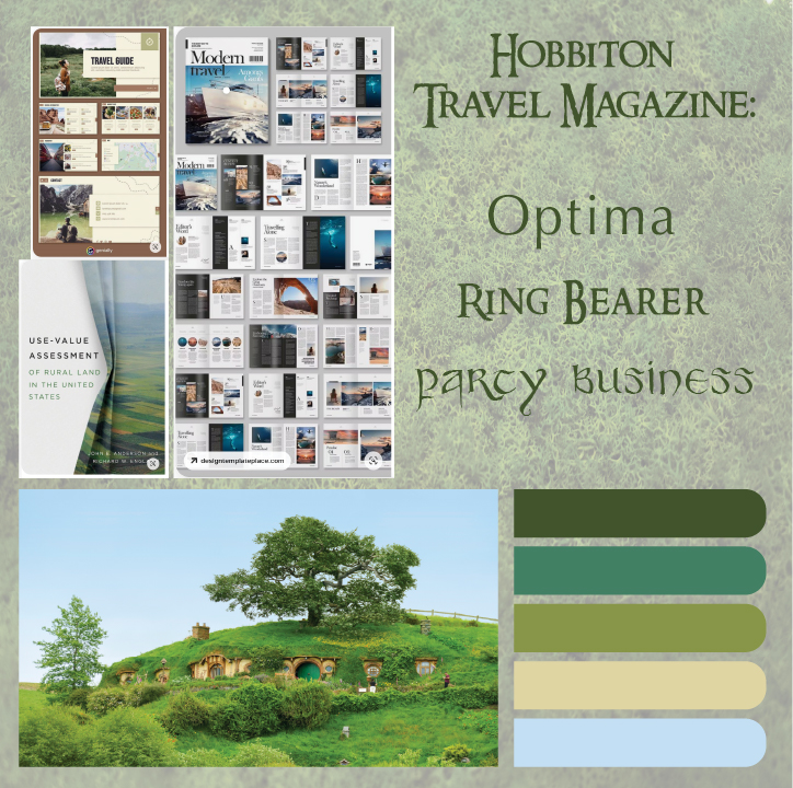 The Shire Travel Magazine Moodboard